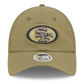 SAN FRANCISCO 49ERS WOMEN'S 2025 NFL SALUTE TO SERVICE PONY TAIL ADJUSTABLE HAT - GREEN