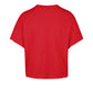 SAN FRANCISCO 49ERS WOMEN'S '47 BRAND ELATION OVERSIZED NOTCH T-SHIRT - RED