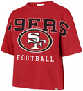 SAN FRANCISCO 49ERS WOMEN'S '47 BRAND OUTREACH CITY T-SHIRT - RED