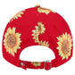 SAN FRANCISCO 49ERS WOMEN'S ADVENTURE SUNFLOWER 9TWENTY ADJUSTABLE HAT - RED