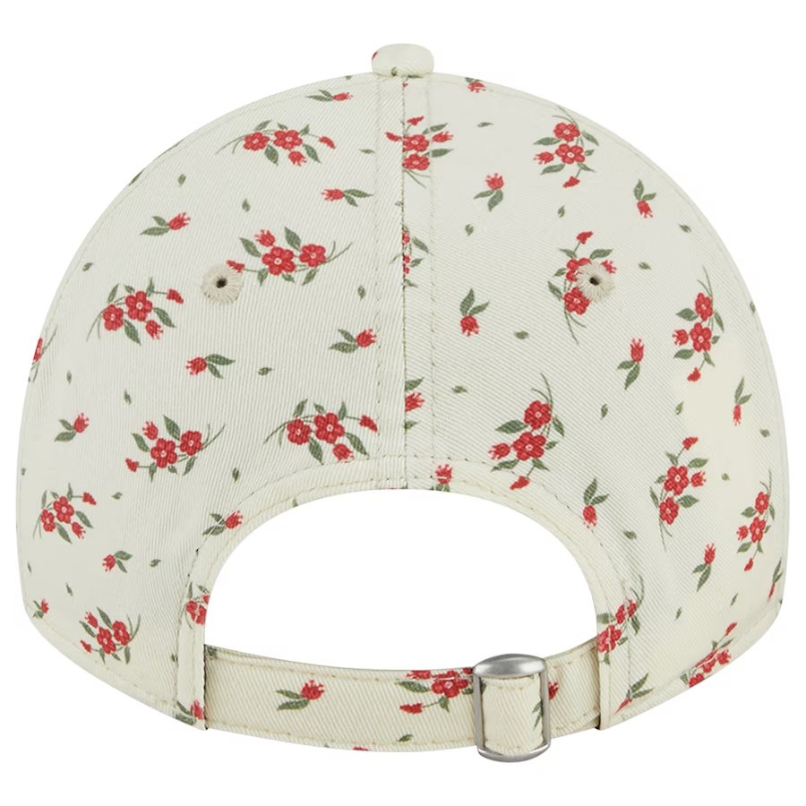 SAN FRANCISCO 49ERS WOMEN'S BLOOM 9TWENTY ADJUSTABLE HAT - CREAM