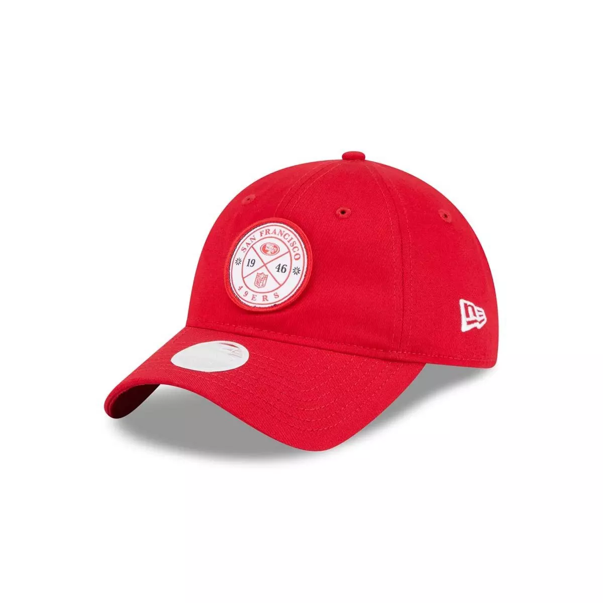 SAN FRANCISCO 49ERS WOMEN'S BLOOM 9TWENTY ADJUSTABLE HAT - RED