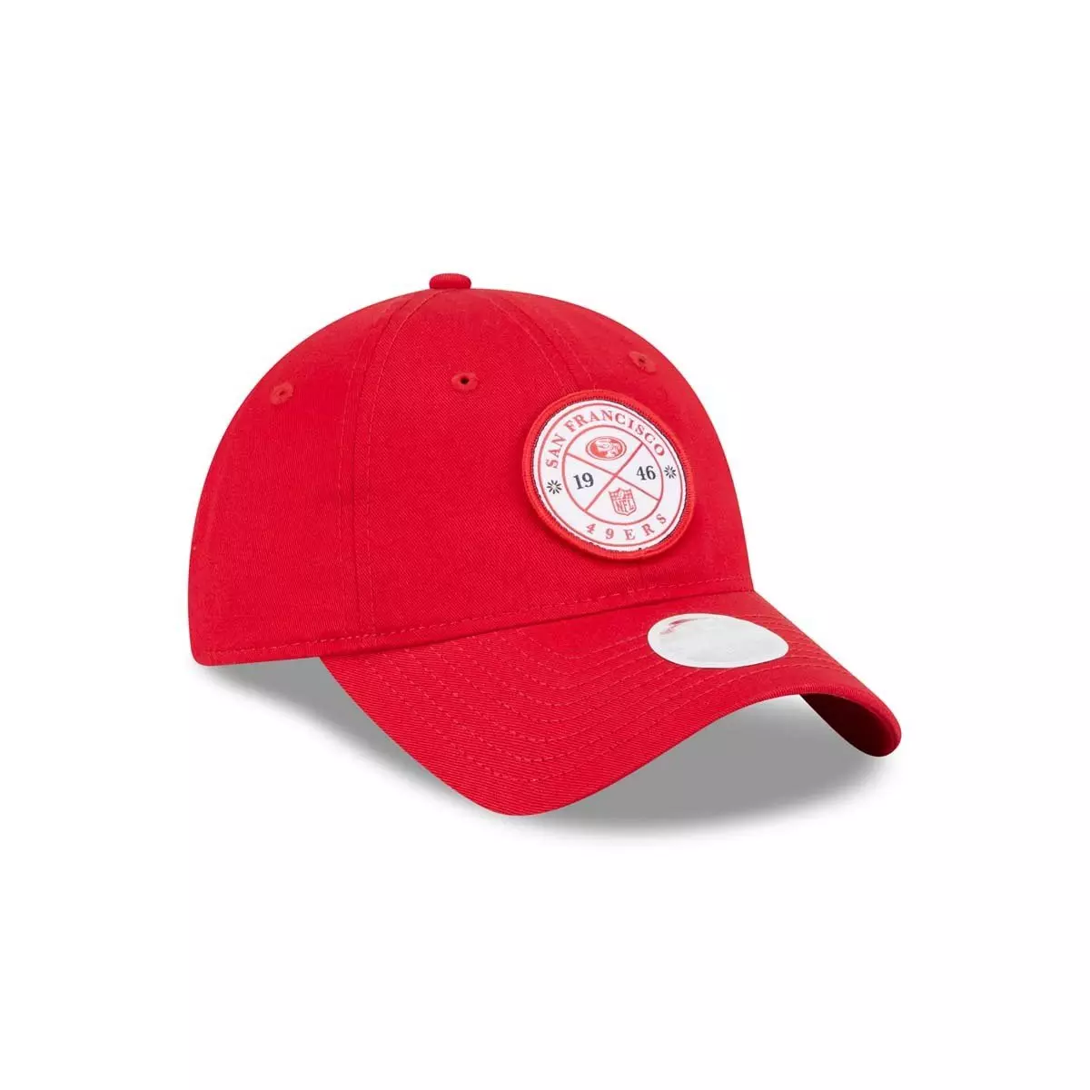 SAN FRANCISCO 49ERS WOMEN'S BLOOM 9TWENTY ADJUSTABLE HAT - RED