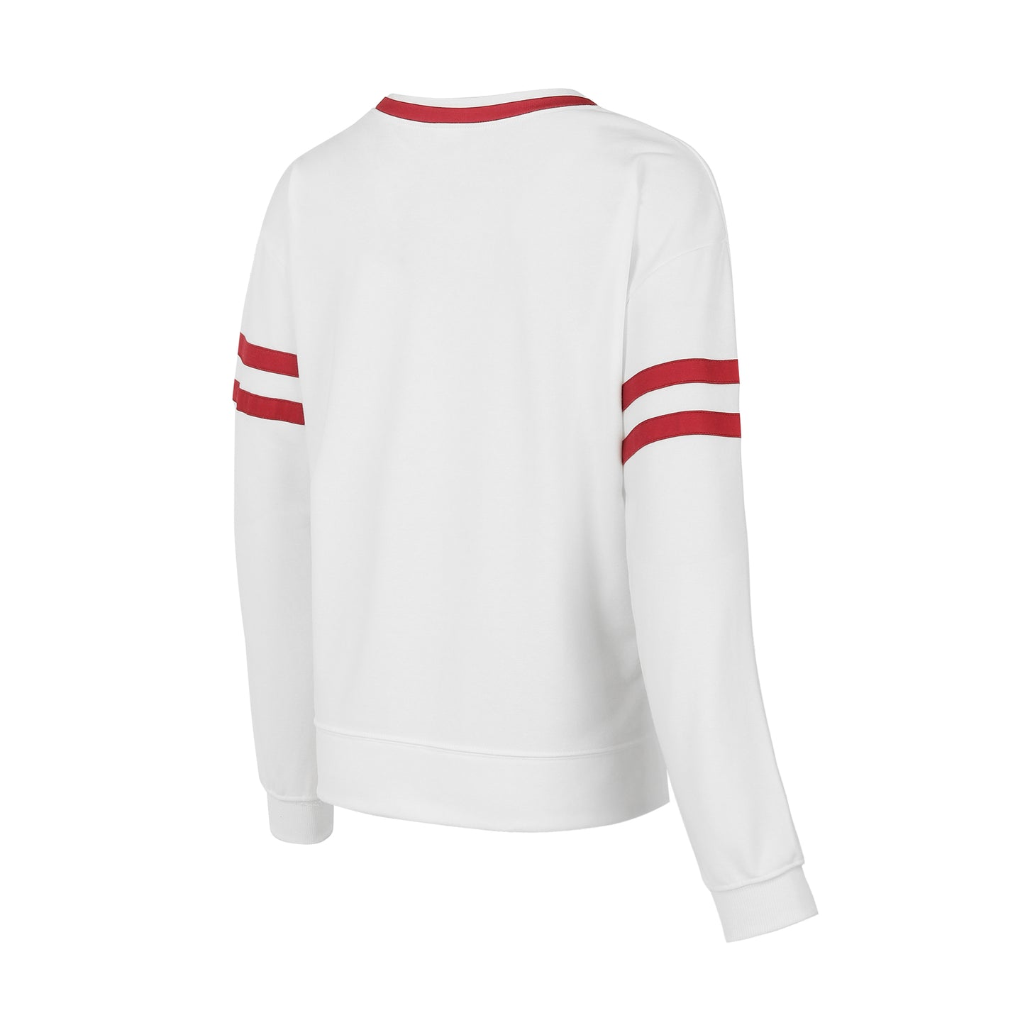 SAN FRANCISCO 49ERS WOMEN'S BOROUGH CREWNECK SWEATSHIRT