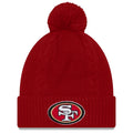 SAN FRANCISCO 49ERS WOMEN'S CABLED CUFF KNIT