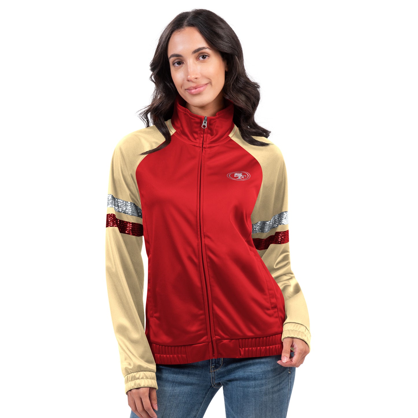 SAN FRANCISCO 49ERS WOMEN'S SHOW UP JACKET