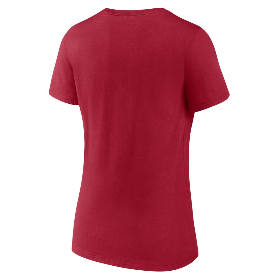 SAN FRANCISCO 49ERS WOMEN'S VICTORY ARCH V-NECK T-SHIRT
