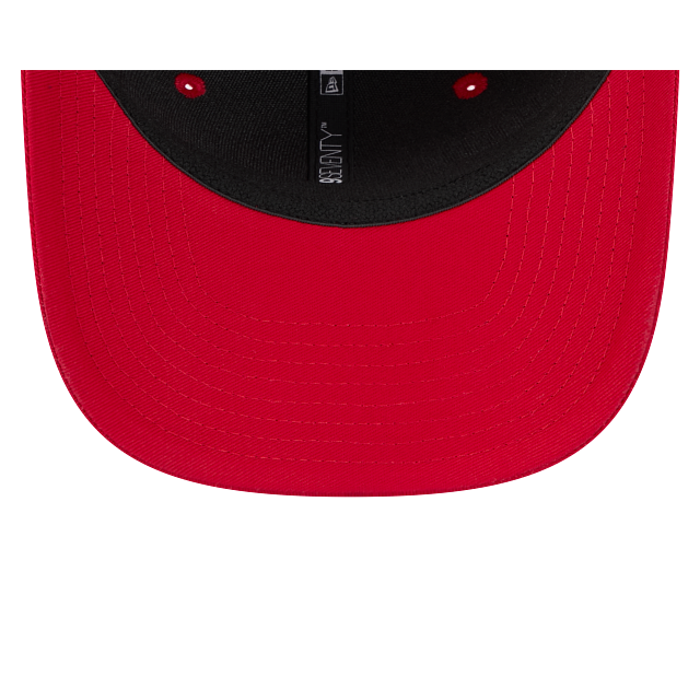 SAN FRANCISCO 49ERS WORDMARK ROPE 9SEVENTY STRETCH-SNAP ADJUSTABLE HAT - RED