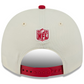 SAN FRANCISCO 49ERS YOUTH 2025 NFL DRAFT 9FIFTY A-FRAME SNAPBACK HAT - CHROME WHITE/RED