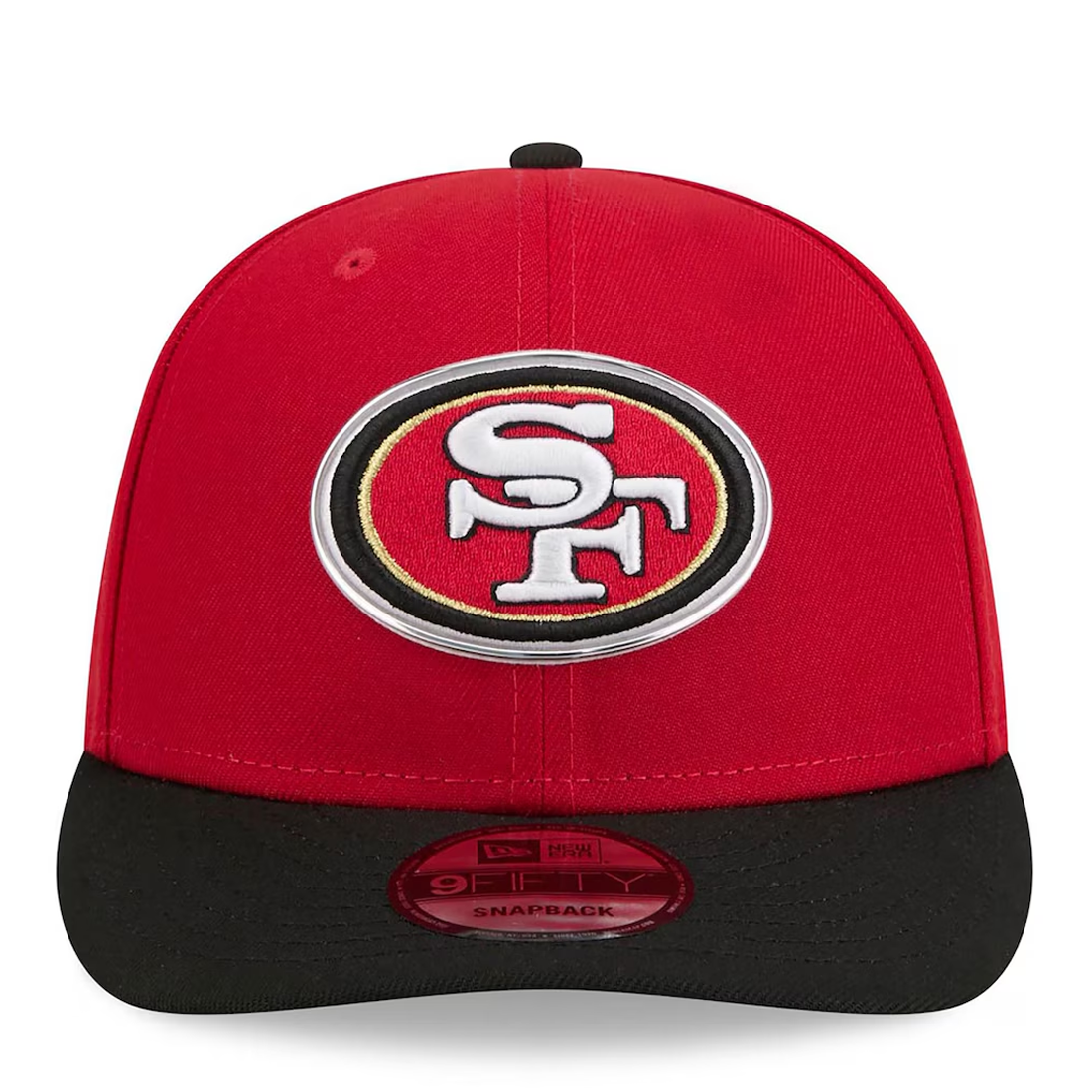 SAN FRANCISCO 49ERS YOUTH 2026 NFL DRAFT 9FIFTY SNAPBACK HAT - RED/BLACK