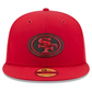 SAN FRANCISCO 49ERS YOUTH 2026 NFL SIDELINE 9FIFTY SNAPBACK HAT - RED