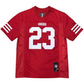 SAN FRANCISCO 49ERS CHRISTIAN MCCAFFREY YOUTH MID TIER JERSEY - RED