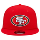 SAN FRANCISCO 49ERS YOUTH EVERGREEN TRUCKER 9FIFTY SNAPBACK - RED