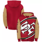 SAN FRANCISCO 49ERS YOUTH POSTER BOARD FULL -ZIP HOODED SWEATSHIRT