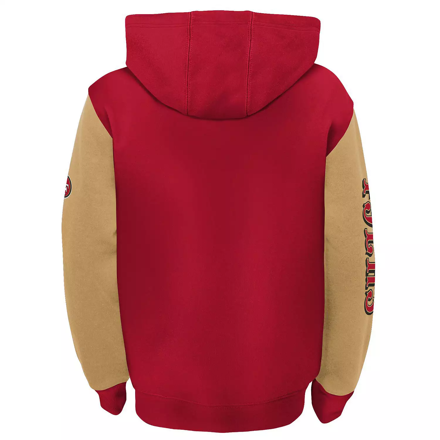 SAN FRANCISCO 49ERS YOUTH POSTER BOARD FULL ZIP HOODED SWEATSHIRT