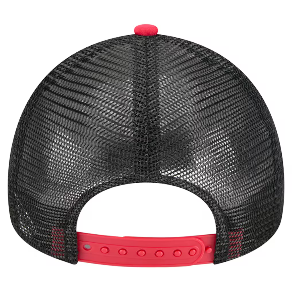 SAN FRANCISCO 49ERS YOUTH STREAK A-FRAME 9FORTY ADJUSTABLE HAT - WHITE/RED