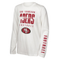 SAN FRANCISCO 49ERS YOUTH THE MIX COMBO 3 IN 1 T-SHIRT - RED/WHITE