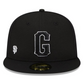 GORRA AJUSTADA 59FIFTY PARA PRÁCTICA DE BATEO DE LOS GIGANTES DE SAN FRANCISCO 2022/23 - NEGRO/BLANCO