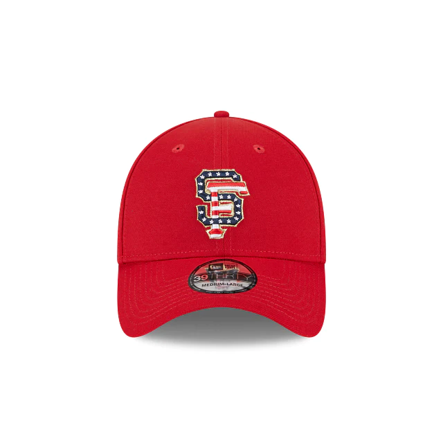SAN FRANCISCO GIANTS 2023 4TH OF JULY 39THIRTY FLEX FIT HAT