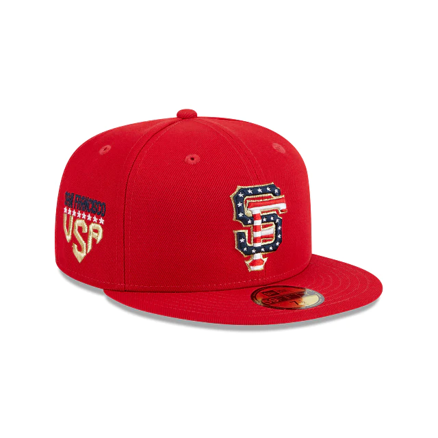 SAN FRANCISCO GIANTS 2023 4TH OF JULY 59FIFTY FITTED HAT