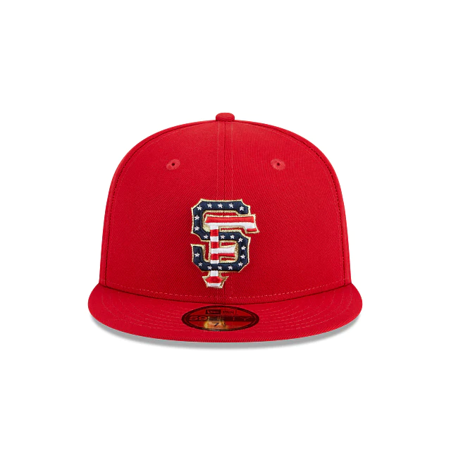 SAN FRANCISCO GIANTS 2023 4TH OF JULY 59FIFTY FITTED HAT