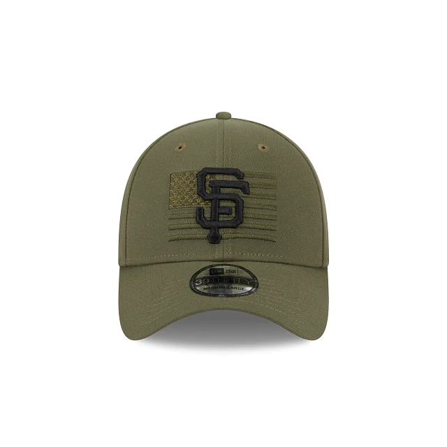 SAN FRANCISCO GIANTS 2023 ARMED FORCES 39THIRTY FLEX FIT HAT