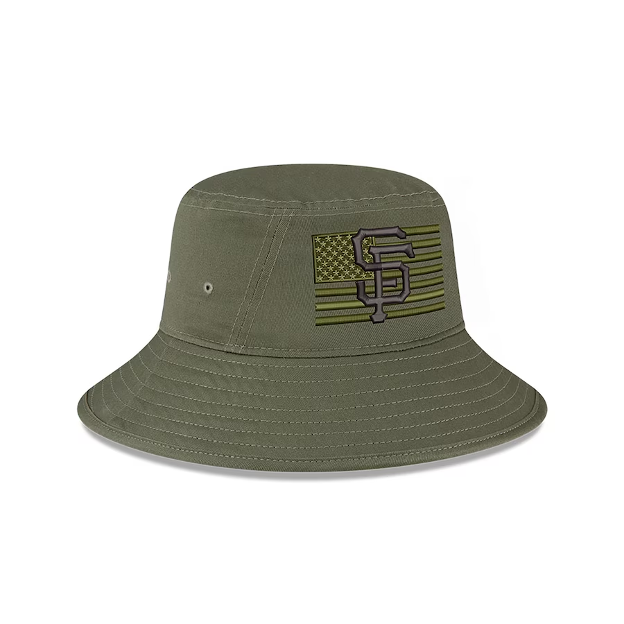 SAN FRANCISCO GIANTS 2023 ARMED FORCES BUCKET HAT