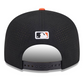SAN FRANCISCO GIANTS 2025 MLB ALL-STAR GAME 9FIFTY SPLIT PANEL SNAPBACK HAT - BLACK/ORANGE