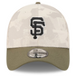 SAN FRANCISCO GIANTS 2025 MLB ARMED FORCES 39THIRTY FLEX FIT HAT - STONE/OLIVE
