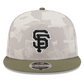 SAN FRANCISCO GIANTS 2025 MLB ARMED FORCES 9FIFTY SNAPBACK HAT - STONE/OLIVE