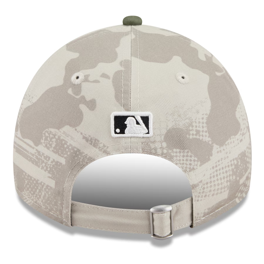 SAN FRANCISCO GIANTS 2025 MLB ARMED FORCES 9TWENTY ADJUSTABLE HAT - STONE/OLIVE