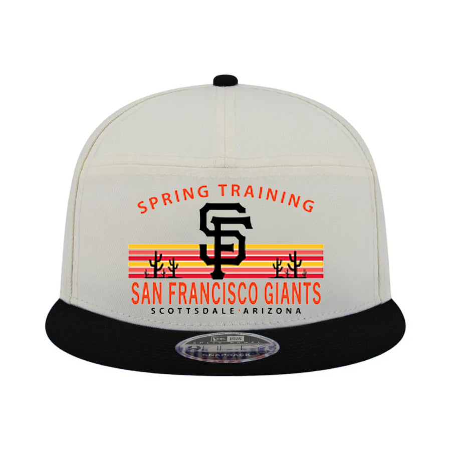 SAN FRANCISCO GIANTS 2025 MLB SPRING TRAINING STACKED 9FIFTY SNAPBACK HAT