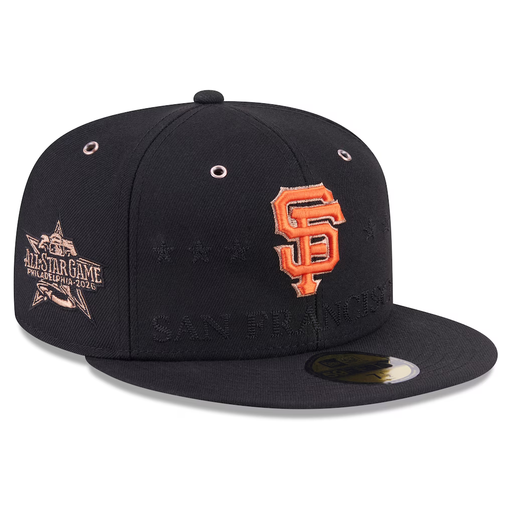 SAN FRANCISCO GIANTS 2026 MLB ALL-STAR GAME 59FIFTY FITTED HAT - BLACK