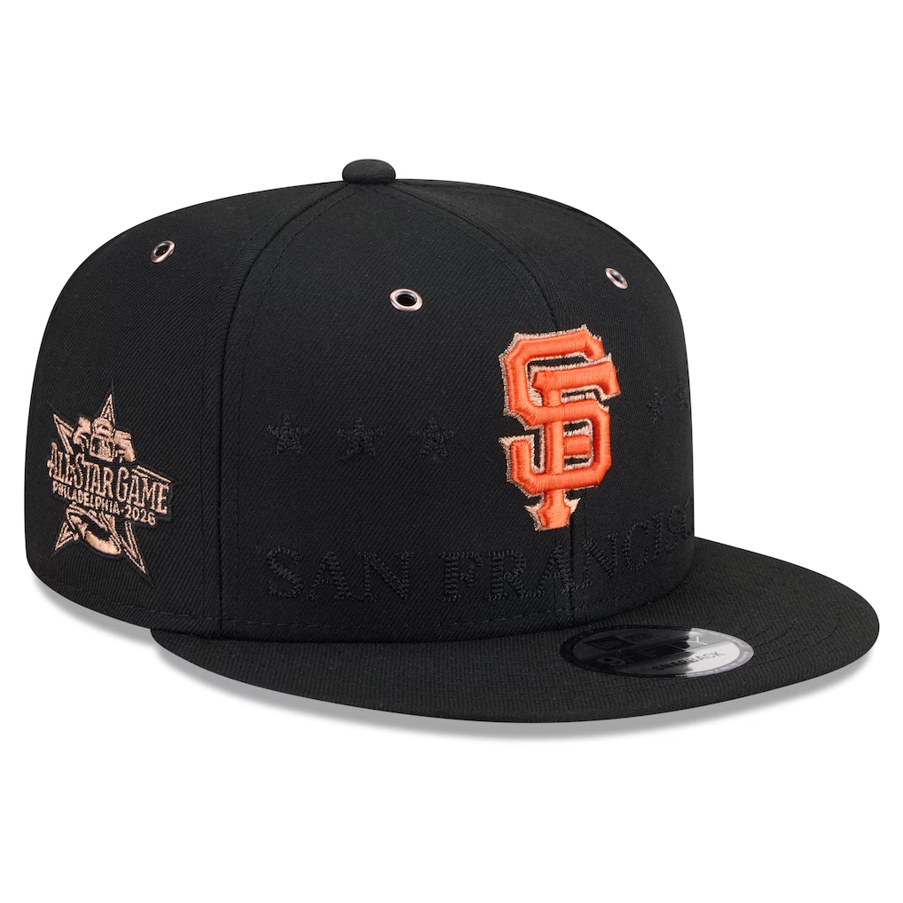 SAN FRANCISCO GIANTS 2026 MLB ALL-STAR GAME 9FIFTY SNAPBACK HAT - BLACK