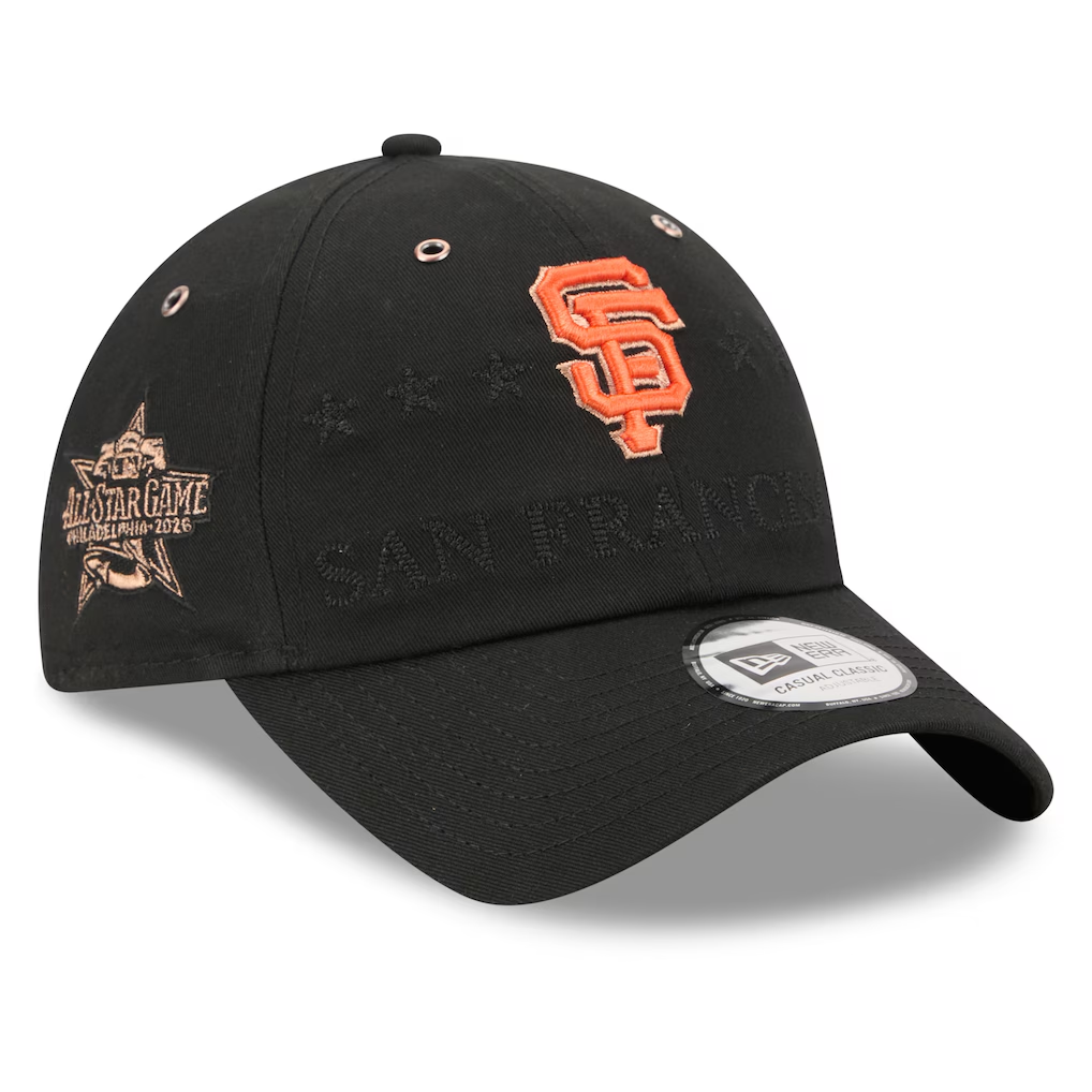 SAN FRANCISCO GIANTS 2026 MLB ALL-STAR GAME CASUAL CLASSIC ADJUSTABLE HAT - BLACK
