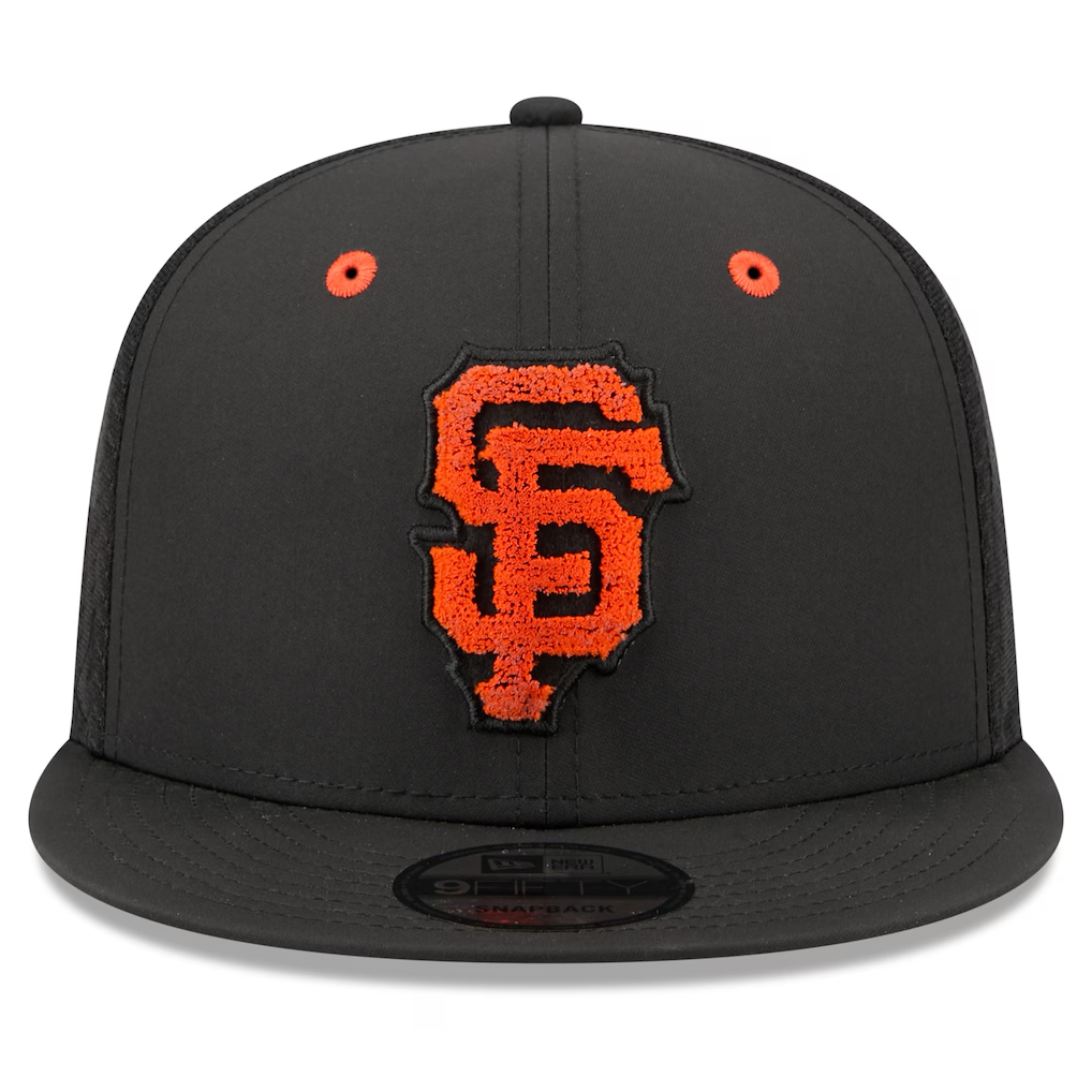 SAN FRANCISCO GIANTS 2026 MLB ALL-STAR GAME WORKOUT 9FIFTY SNAPBACK HAT - BLACK