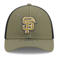 SAN FRANCISCO GIANTS 2026 MLB ARMED FORCES 39THIRTY FLEX FIT HAT - OLIVE