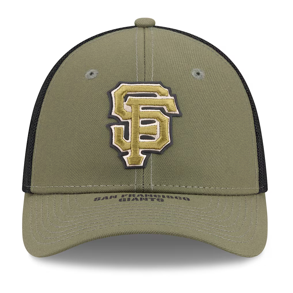 SAN FRANCISCO GIANTS 2026 MLB ARMED FORCES 39THIRTY FLEX FIT HAT - OLIVE