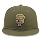 SAN FRANCISCO GIANTS 2026 MLB ARMED FORCES 59FIFTY FITTED HAT - OLIVE