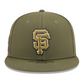 SAN FRANCISCO GIANTS 2026 MLB ARMED FORCES 9FIFTY SNAPBACK HAT - OLIVE