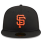 SAN FRANCISCO GIANTS 2026 MLB JACKIE ROBINSON DAY 59FIFTY FITTED HAT - BLACK