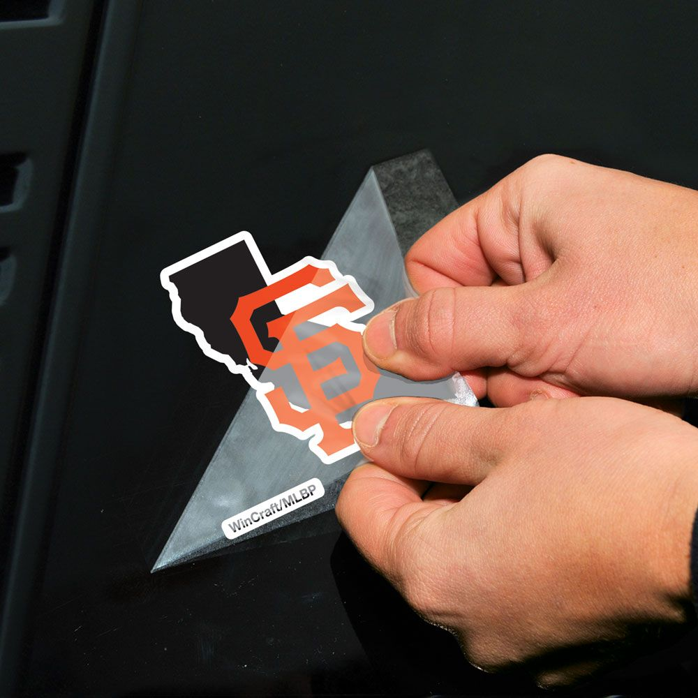 SAN FRANCISCO GIANTS 4"X4" PERFECT CUT DECAL