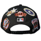SAN FRANCISCO GIANTS ALL OVER PATCH 9FIFTY SNAPBACK HAT - BLACK