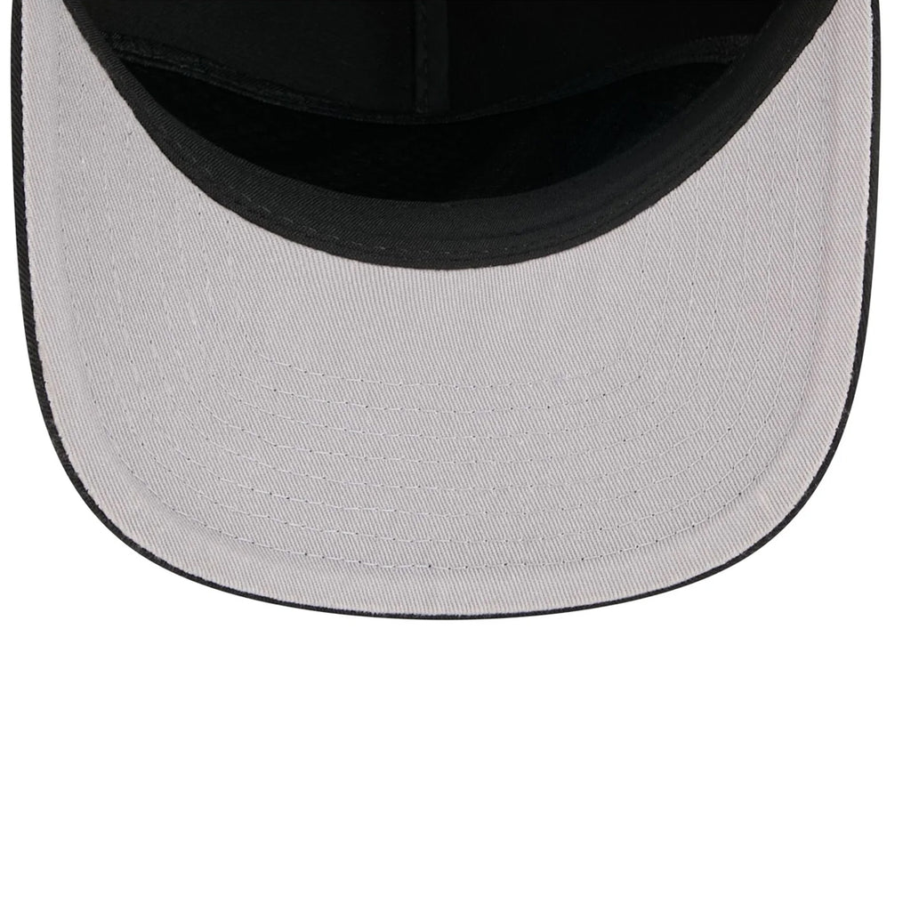 SAN FRANCISCO GIANTS ARCHED 9FIFTY A-FRAME SNAPBACK HAT - CHROME WHITE/BLACK