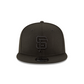 SAN FRANCISCO GIANTS BASIC 9FIFTY SNAPBACK HAT - BLACK/BLACK