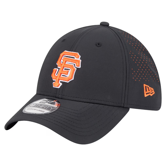 SAN FRANCISCO GIANTS BLACK NIGHT 39THIRTY FLEX FIT HAT - BLACK