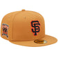 SAN FRANCISCO GIANTS COLOR PACK 59FIFTY FITTED HAT - LIGHT BRONZE