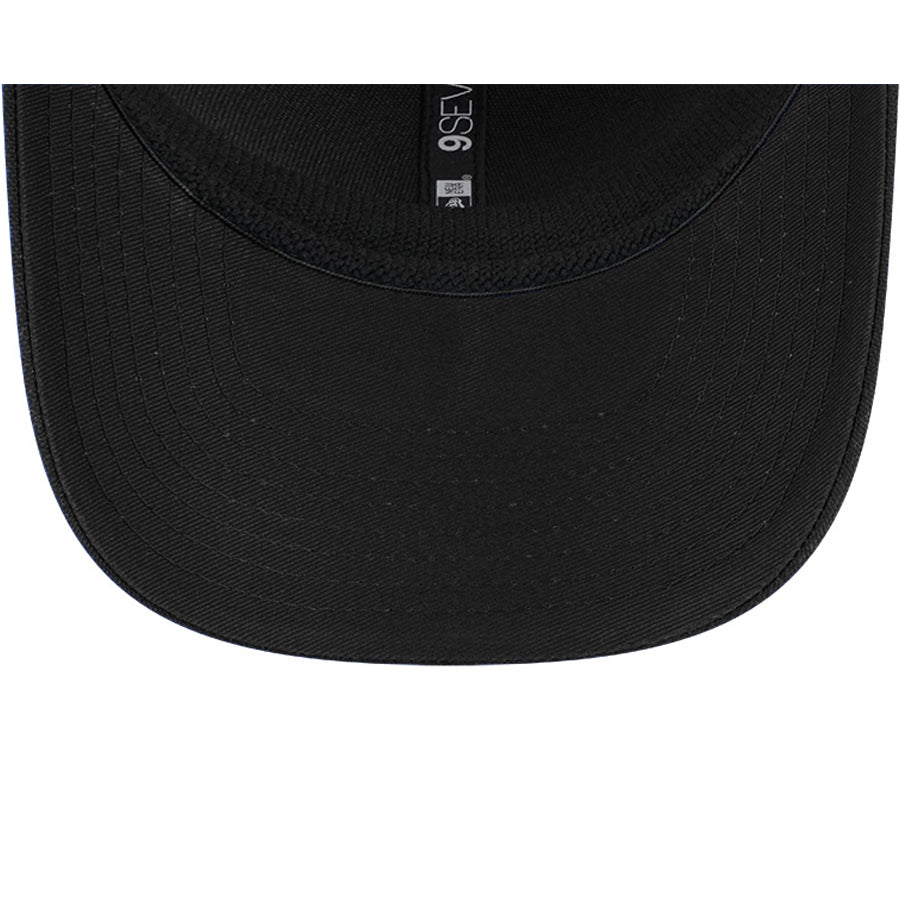 SAN FRANCISCO GIANTS DEBOSSED LOGO TRUCKER  9SEVENTY SNAPBACK HAT - BLACK