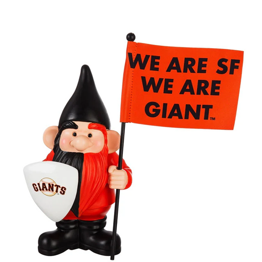 SAN FRANCISCO GIANTS FLAG HOLDER GNOME