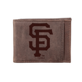 SAN FRANCISCO GIANTS FRONT POCKET SLIM CARD HOLDER WITH RFID BLOCKING